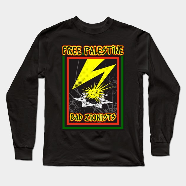 FREE PALESTINE Long Sleeve T-Shirt by Gientescape